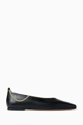 Augusta Ballet Flats in Nappa Leather