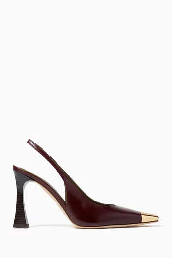Pilar Slingback Pumps in Nappa
