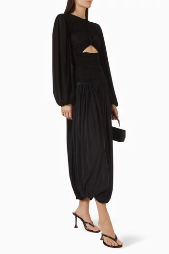 Vértigo Asymmetric Ruched Skirt