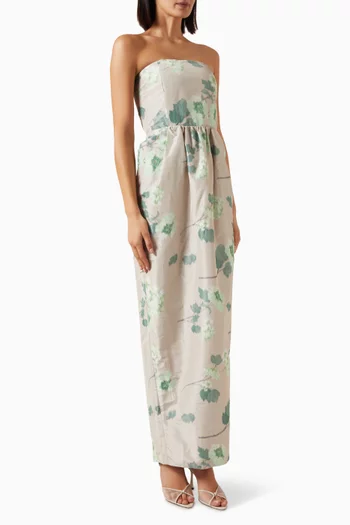 Lena Embroidered Maxi Dress