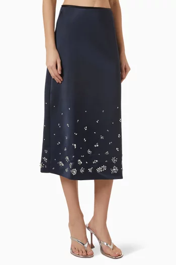 Crystal-embellished Skirt