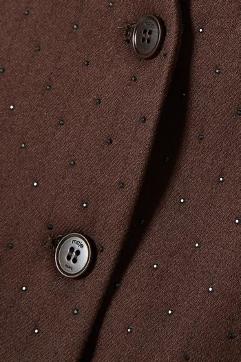 Rhinestone-embellished Vest