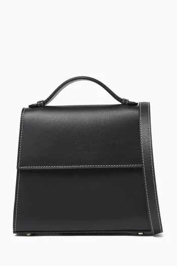 Small Top-handle Bag in Nappa Leather