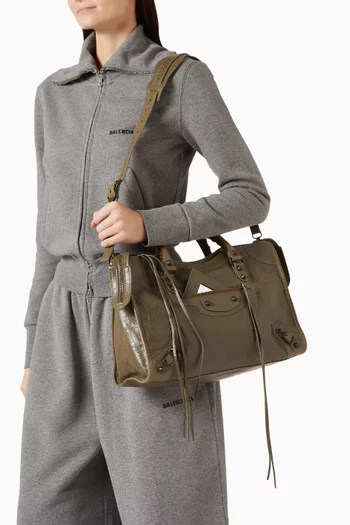 Medium Le City Bag in Arena Lambskin
