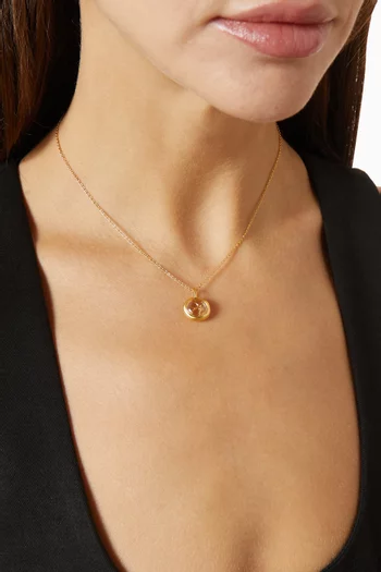 Harris Reed Taking Flight Necklace in Brass