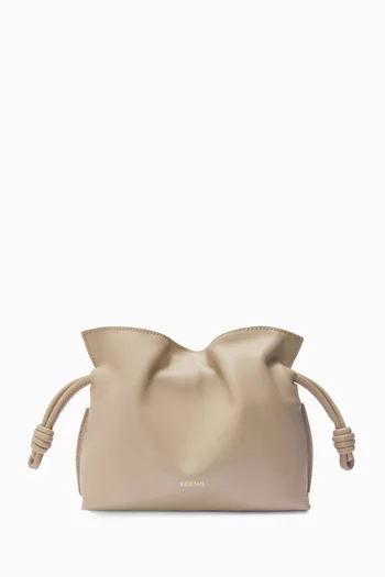 Flamenco Mini Clutch in Smooth Leather