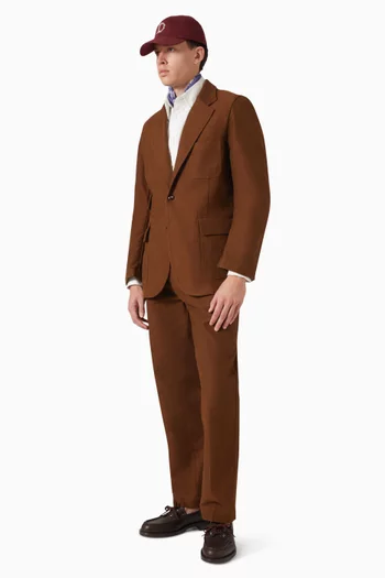 Japanese Moleskin Games Blazer in Cotton