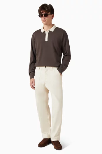 Rugby Polo T-shirt in Knit