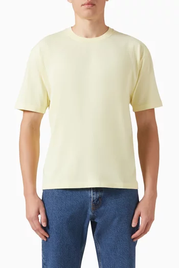 77-print Hiking T-shirt in Cotton