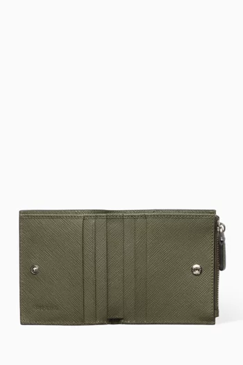Small Wallet in Saffiano Leather
