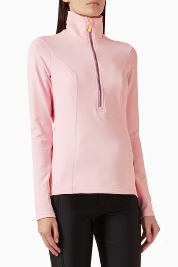 Reina Half-zip Ski Top