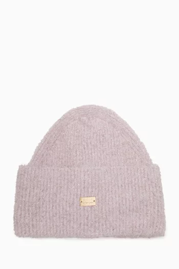 Sorato Beanie in Metallic-knit