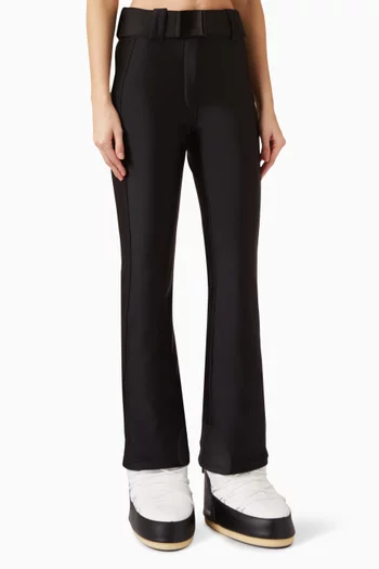 Splendore Belted Flared Ski Pants