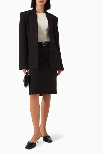 Title Chiara Cinched Blazer