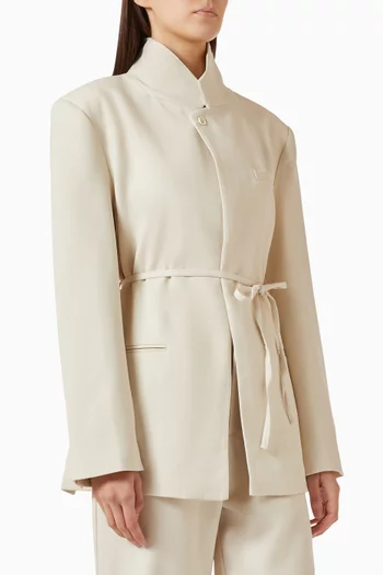 Trinity Stand-collar Blazer
