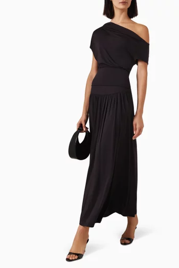 Elsie Gathered Maxi Skirt