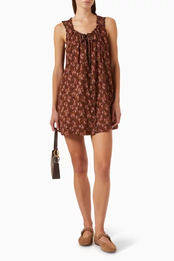 Holly Night Dress in Organic Cotton Blend