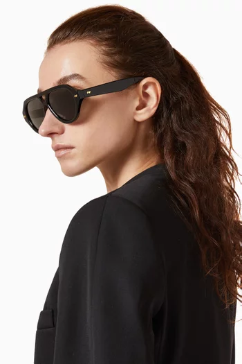 Aviator Sunglasses in Recyled Acetate