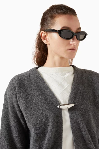 Sardine Oval Sunglasses