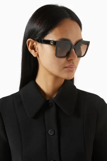 Square Sunglasses in Acetate