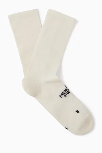 Off-race Socks in Cotton-blend