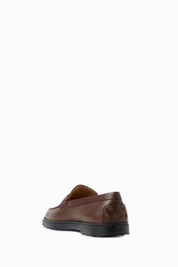 Loafers in Leather