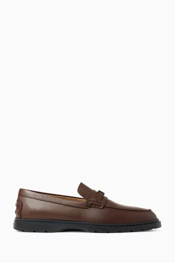 Loafers in Leather