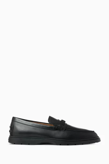 Loafers in Leather