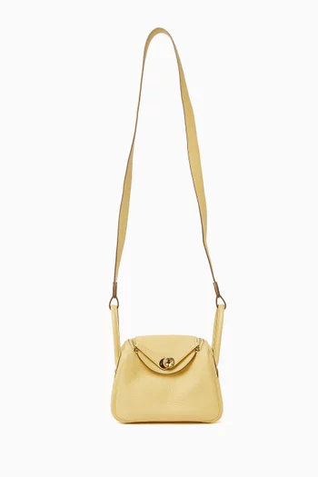 Mini Lindy Bag in Clemence Leather