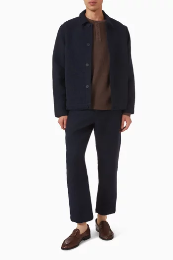 Caleb Henley T-shirt in Organic Cotton