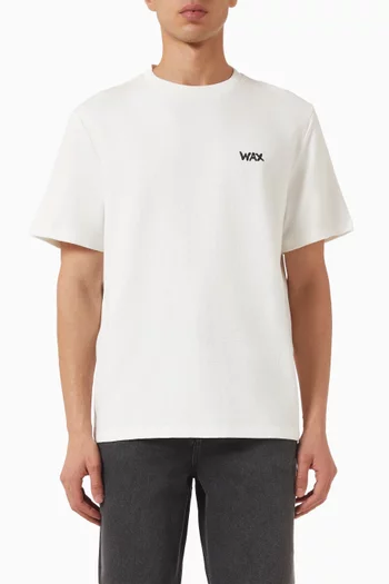 Dean Painted-flower T-shirt in Organic Cotton