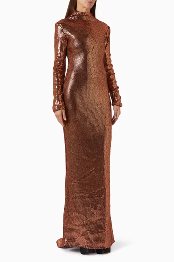 Alne Sequin-embellished Gown