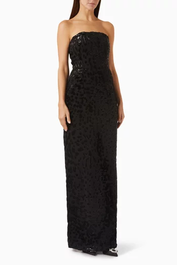 Frasia Gown in Crepe