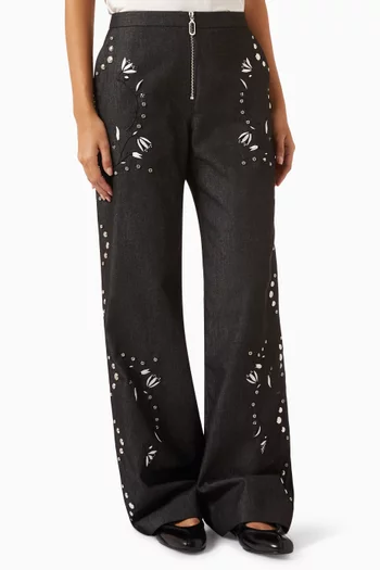 The Grammy Pants in Cotton-twill