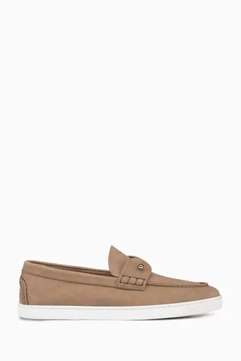 Chambeliboat Boat Shoes in Nubuck