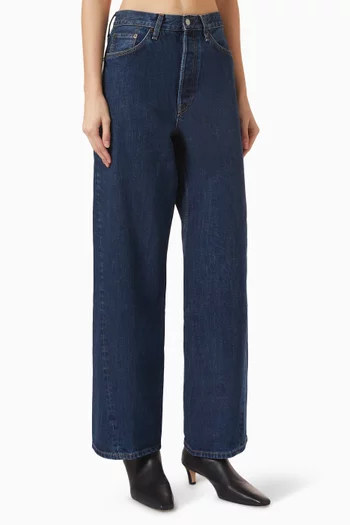 Facade Straight-fit Jeans in Denim