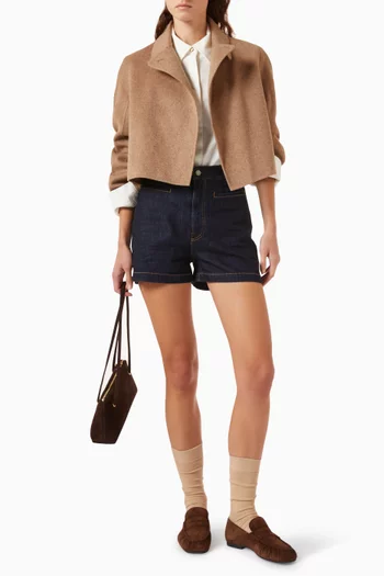 Oversized Crop Jacket