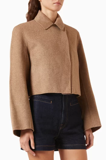Oversized Crop Jacket