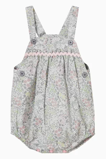 Printed Romper in Cotton