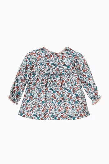 Volantes Dress & Bloomers in Cotton