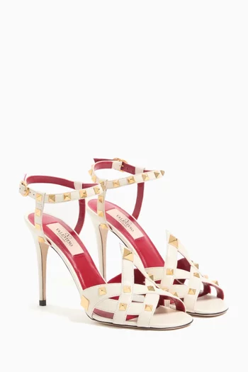 Studdy 100 Sandals in Leather