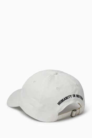 Logo Baseball Cap in Nylon