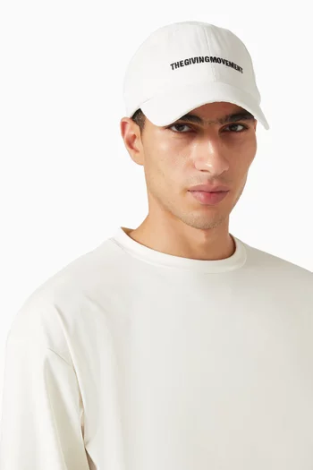 Logo Baseball Cap in Nylon