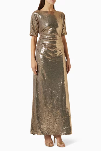 Coralie Sequin-embellished Gown