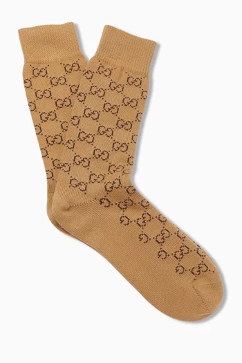 GG Socks in Stretch-cotton