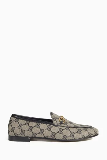 Jordaan Loafers in GG Canvas