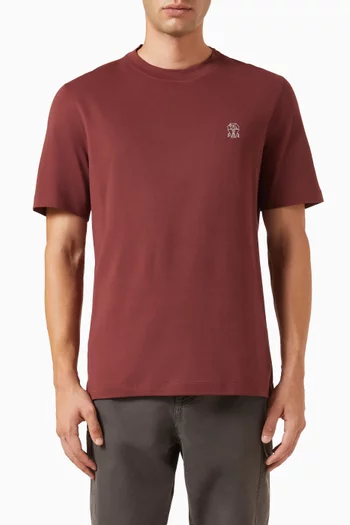 Logo T-shirt in Jersey