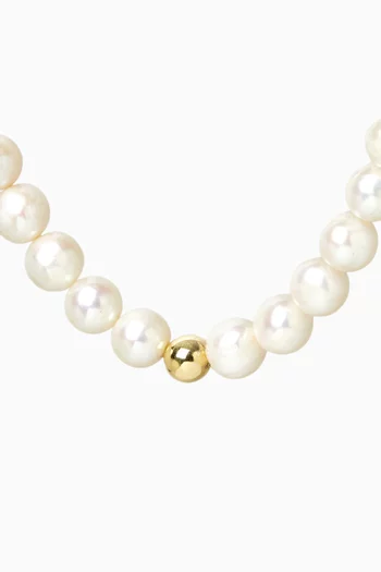 Pearl Bubble Choker in 18kt Gold