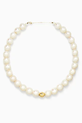 Pearl Bubble Choker in 18kt Gold