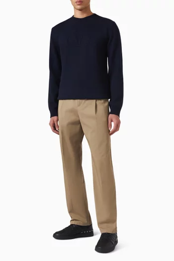 VLOGO Signature Sweater in Wool